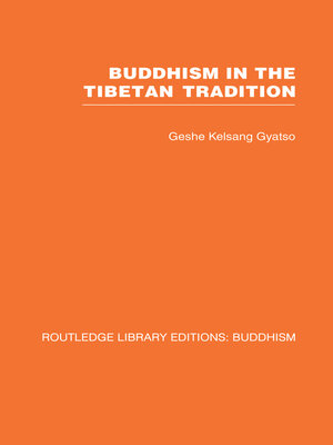 cover image of Buddhism in the Tibetan Tradition